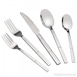 Saedy Stainless Steel Silverware Set 30-piece/Service for 6 - B0727WQYN8